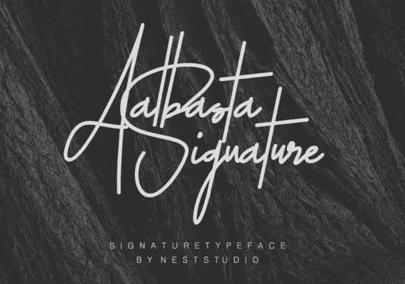 Aalbasta Font: Elevating Brand Identity with Elegant Script Typography