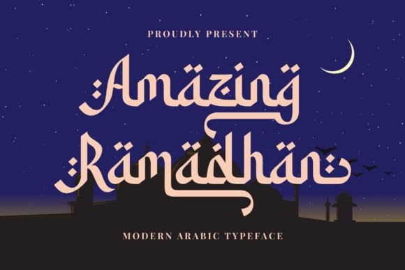 Amazing Ramadhan Font: Elevating My Handmade Designs with Authentic Arabic Style