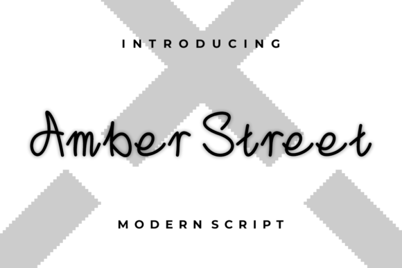 Amber Street: A Quirky Handwritten Font for Campaigns with Personality