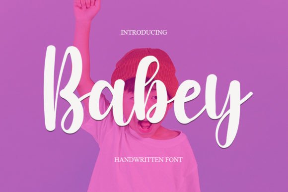 Babey: A Modern Script Font for Editorial Elegance