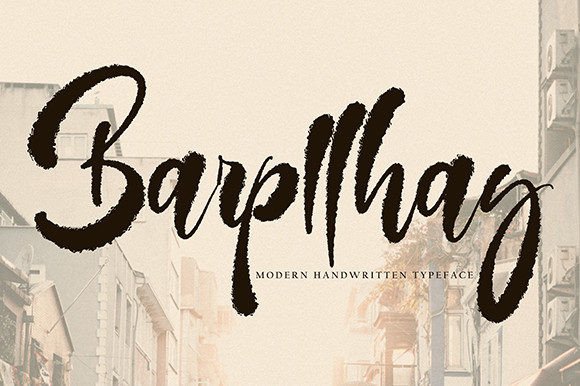 Barpllhay: A Modern Handwritten Font for Scroll-Stopping Digital Design