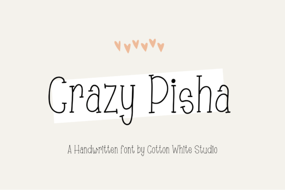 Crazy Pisha: A Bold Script Font for High-Energy Design Projects