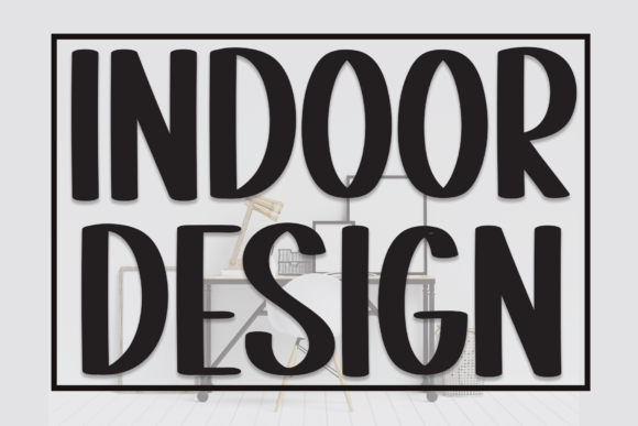 Indoor Design: A Refined Handwritten Font for Modern Editorial Layouts
