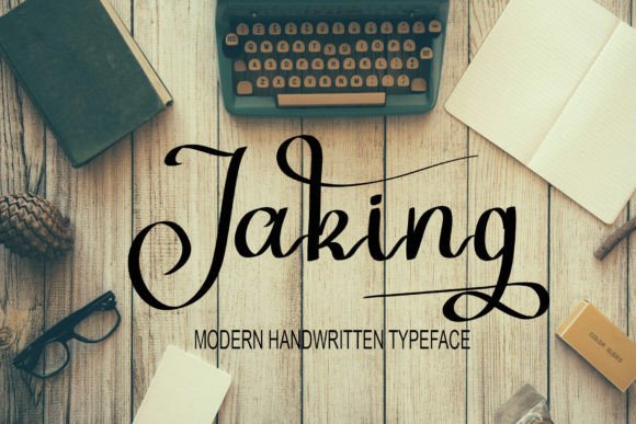 Jaking: A Handwritten Font That Elevates Small Business Branding