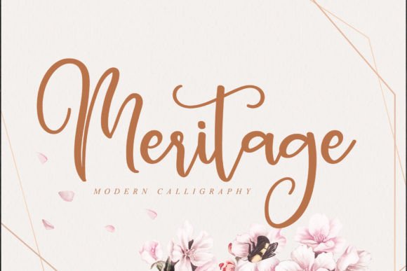 Meritage: A Modern Handwritten Font for Impactful Digital Marketing