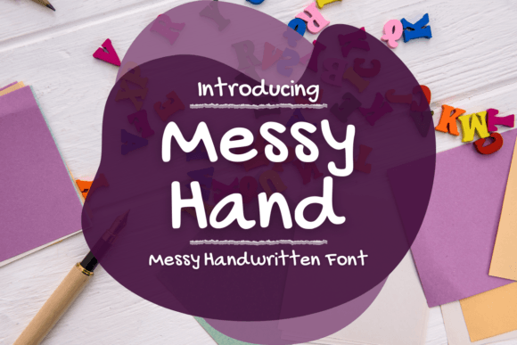 Messy Hand: A Playful Script Font for Modern Web Design