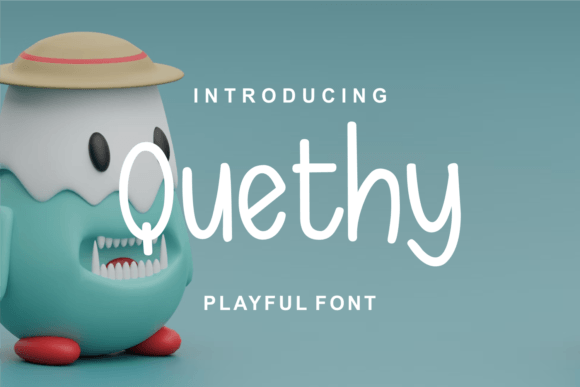 Quethy: A Playful Script Font for Modern Marketing and Digital Design