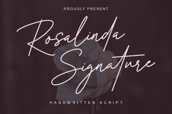 Rosalinda Signature: Elevating Web Typography with Elegance
