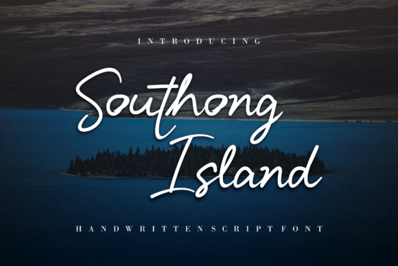 Southong Island: A Stylish Script Font for Modern Editorial Design