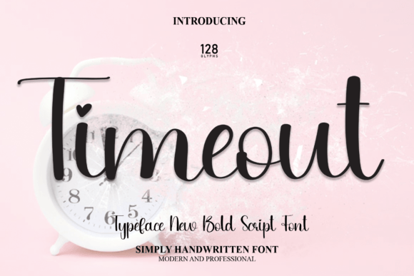 Timeout Font: A Web Designer’s Review of This Romantic Script Typeface