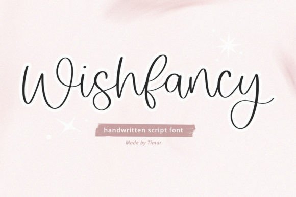 Wishfancy: A Charming Script Font for Elegant Brand Identities