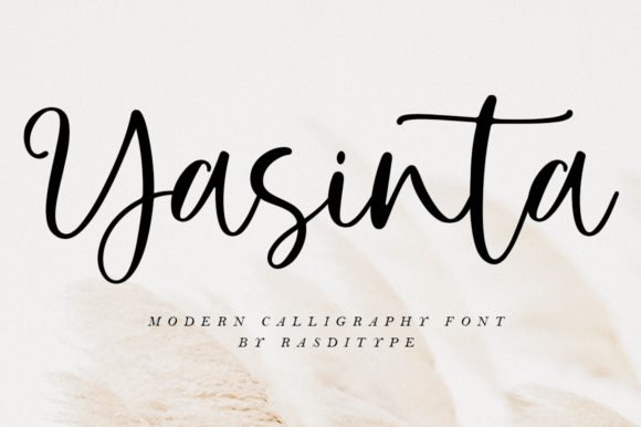 Yasinta: A Handwritten Script Font That Elevates Editorial Design